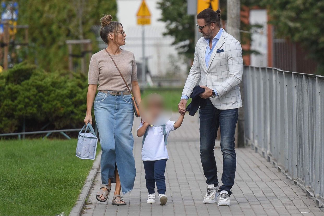 Małgorzata Rozenek, Radosław Majdan i syn Henryk