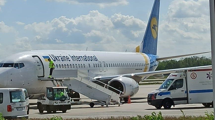 Na pokładzie samolotu znalazło się 178 obywateli Ukrainy.