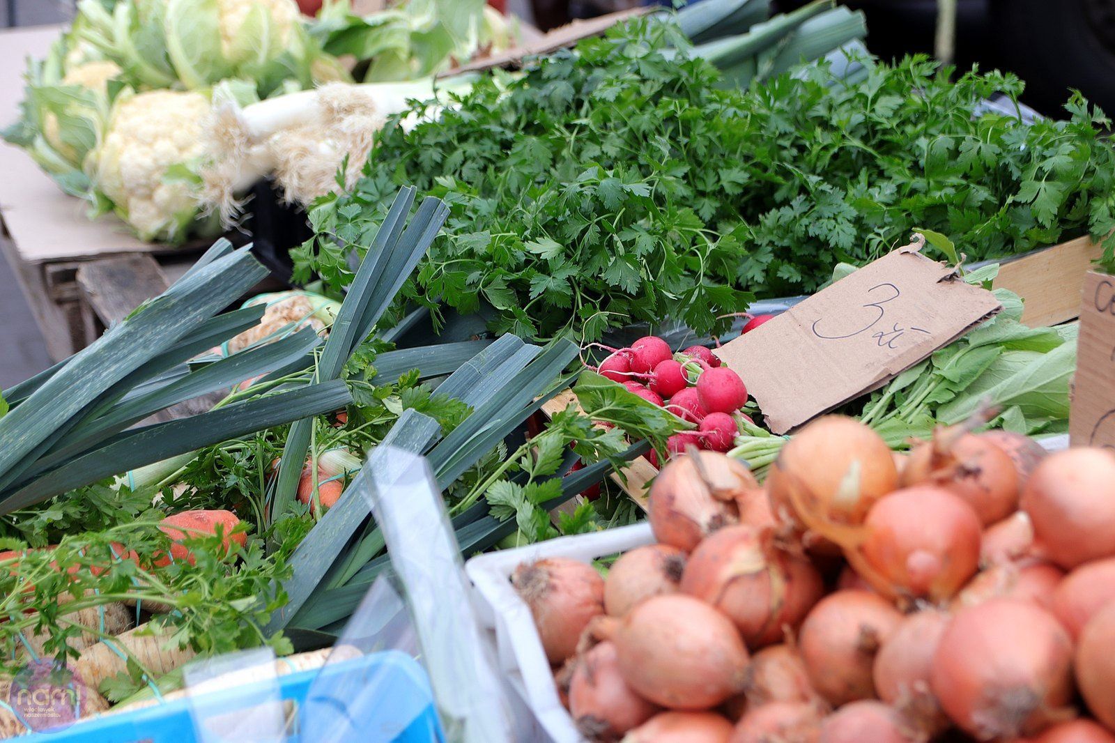 Targowisko miejskie przy ulicy Kaliskiej we Włocławku, 6 grudnia 2025 roku