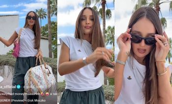 Marina Łuczenko chwali się markowymi ciuszkami za kilkadziesiąt tysięcy, a w tle słychać: "Wydałem w k*rwę sosu na designer" (WIDEO)