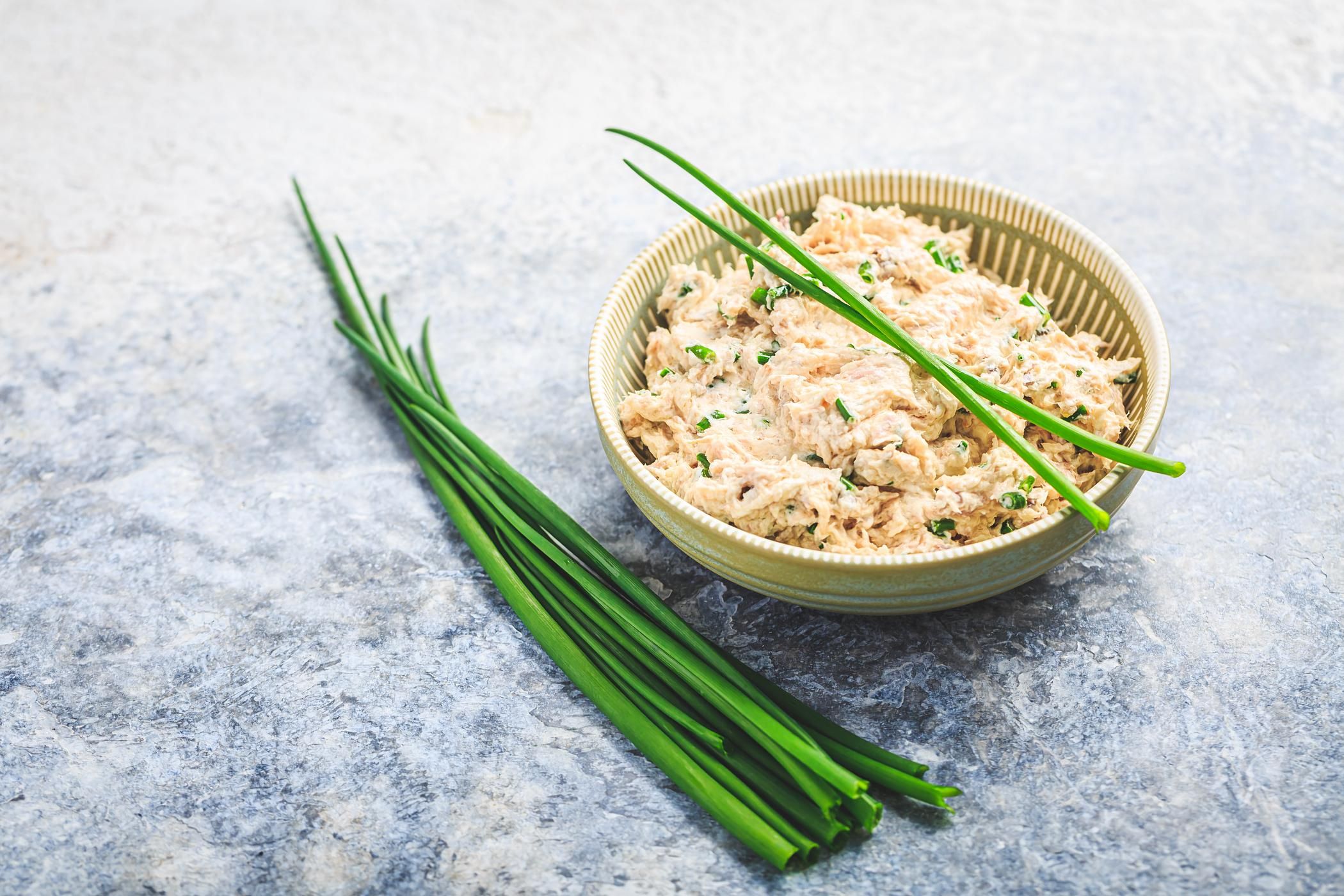 Pasta z tuńczyka i twarogu