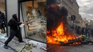 Zamieszki w Europie – spalone auta, wybite szyby. "Miejscami sytuacja wymknęła się spod kontroli"