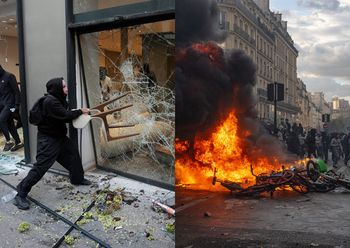 Zamieszki w Europie – spalone auta, wybite szyby. "Miejscami sytuacja wymknęła się spod kontroli"