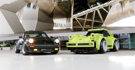 Miało być 911, wyszła żaba. Porsche chwali się wielkim modelem z klocków