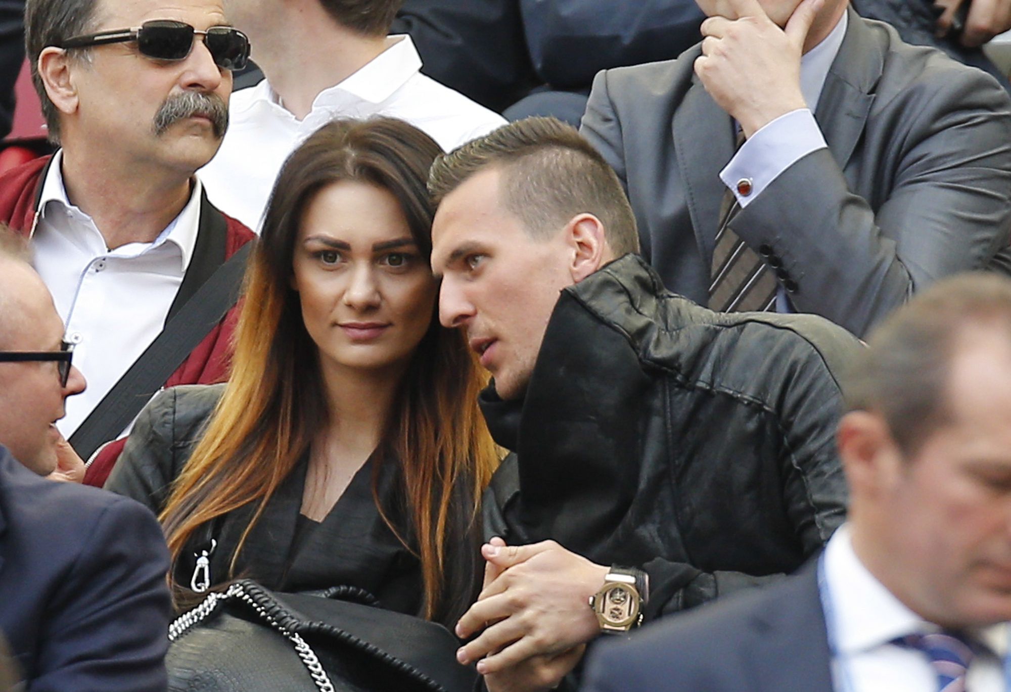 Jessica Ziółek i Arkadiusz Milik
