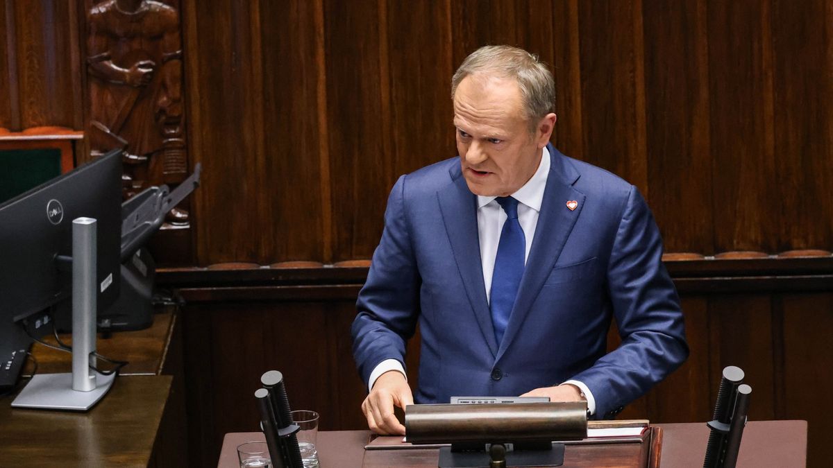 Tusk w Sejmie: "Dotarło, posłowie PiS-u?"
