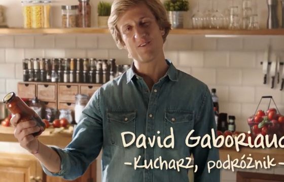 David Gaboriaud reklamuje nowe sosy pomidorowe Winiary (wideo)