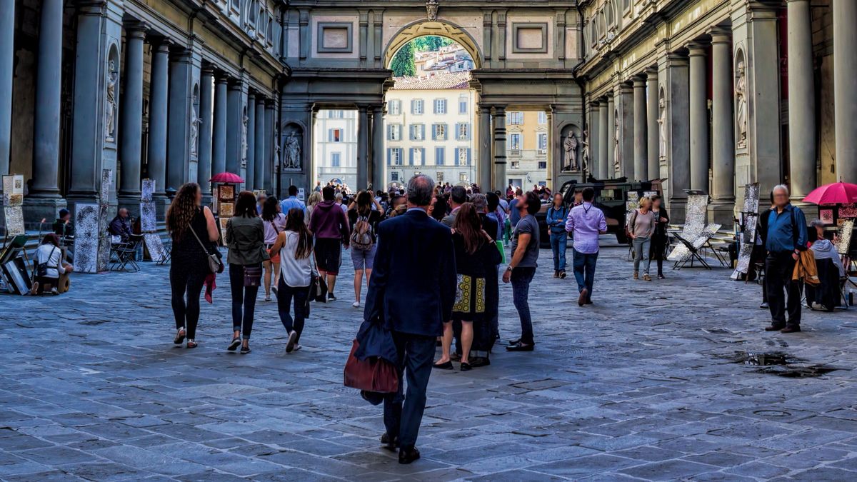 Galerię Uffizi odwiedza rocznie nawet 5 mln osób 