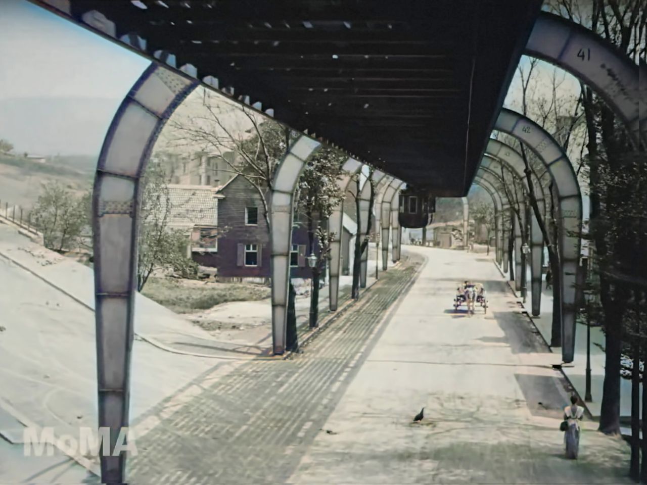 Film "latającego pociągu" z 1902 roku został pokolorowany i odtworzony w 4K