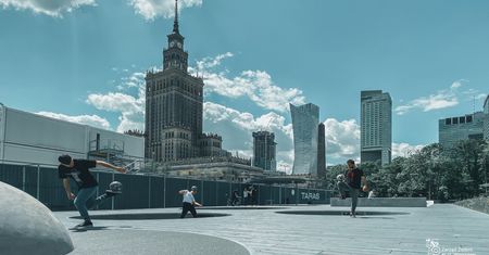 Taras PSW już otwarty! W samym centrum miasta powstał Skwer Sportów Miejskich