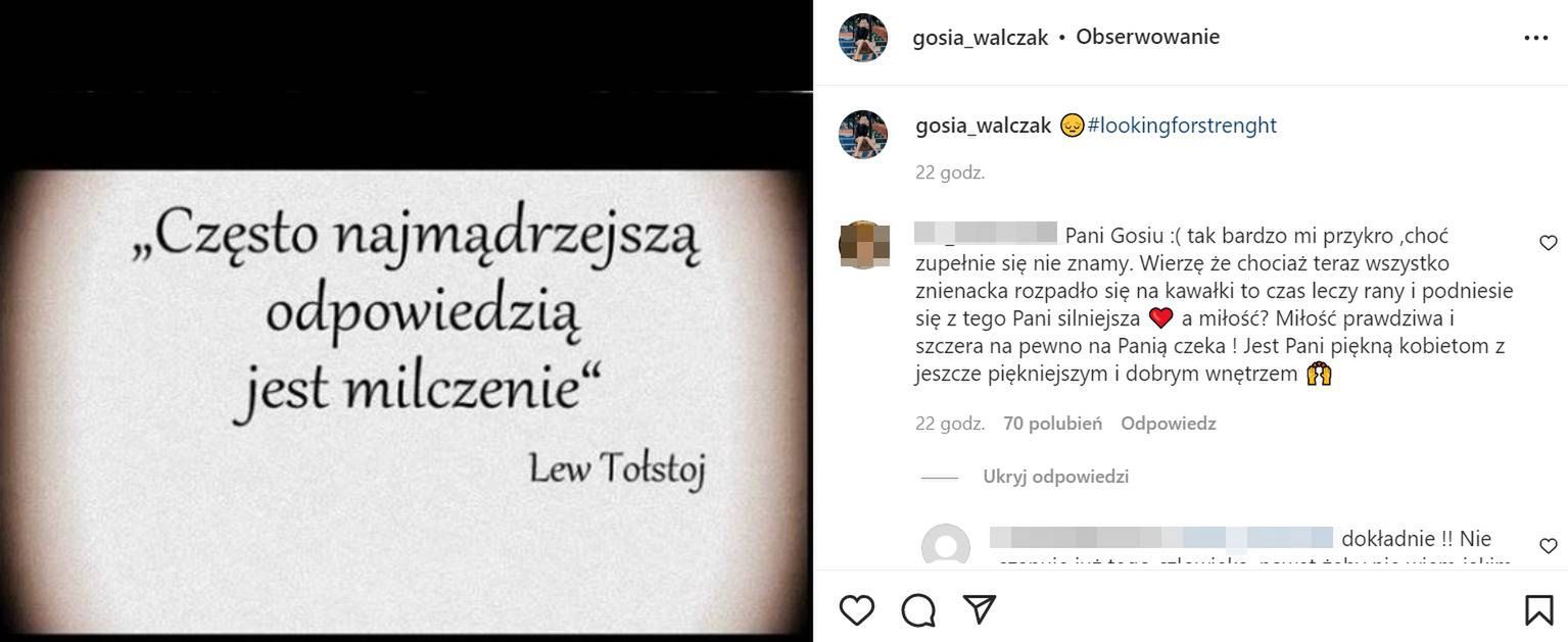 Post Małgorzaty Walczak 