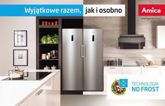 „Wyjątkowe razem, jak i osobno” w kampanii lodówek Amica (wideo)