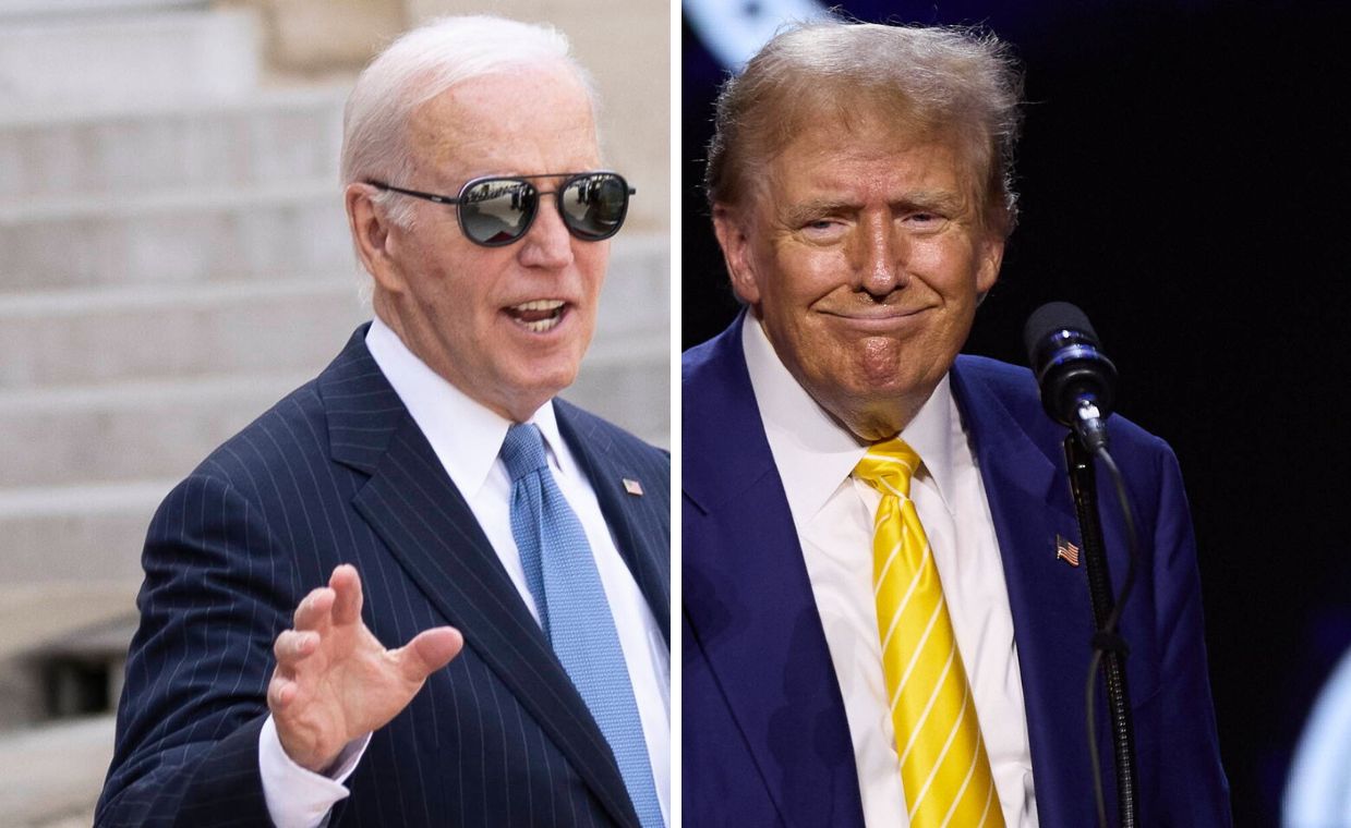 Biden i Trump w najnowszym sondażu. Tego nie było od miesięcy