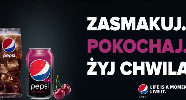 „Zasmakuj. Pokochaj. Żyj chwilą” w kampanii Pepsi Wild Cherry i Lime (wideo)