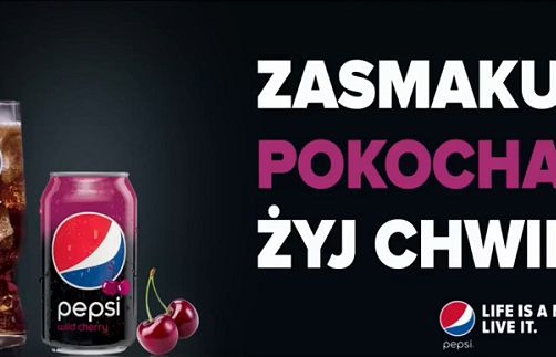 „Zasmakuj. Pokochaj. Żyj chwilą” w kampanii Pepsi Wild Cherry i Lime (wideo)