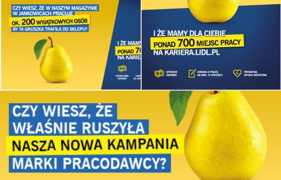 Podwyżki dla pracowników Lidla, sieć w kampanii reklamowej zachęca do składnia CV