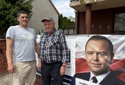 Snus, pięści i kibole. Tu wyborców Nawrockiego skandale nie ruszają