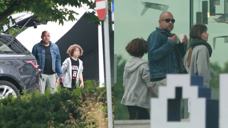 Agnieszka Dygant z rodziną