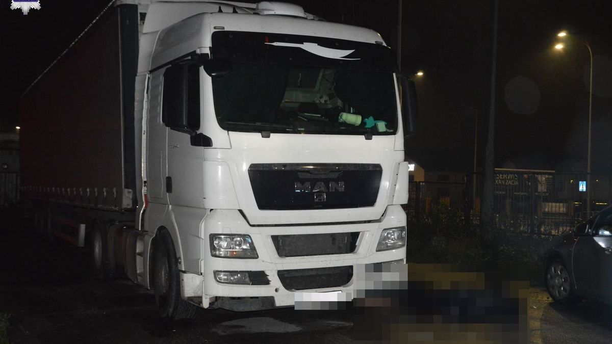 Kierowca z Ukrainy zmarł na parkingu w Chełmie