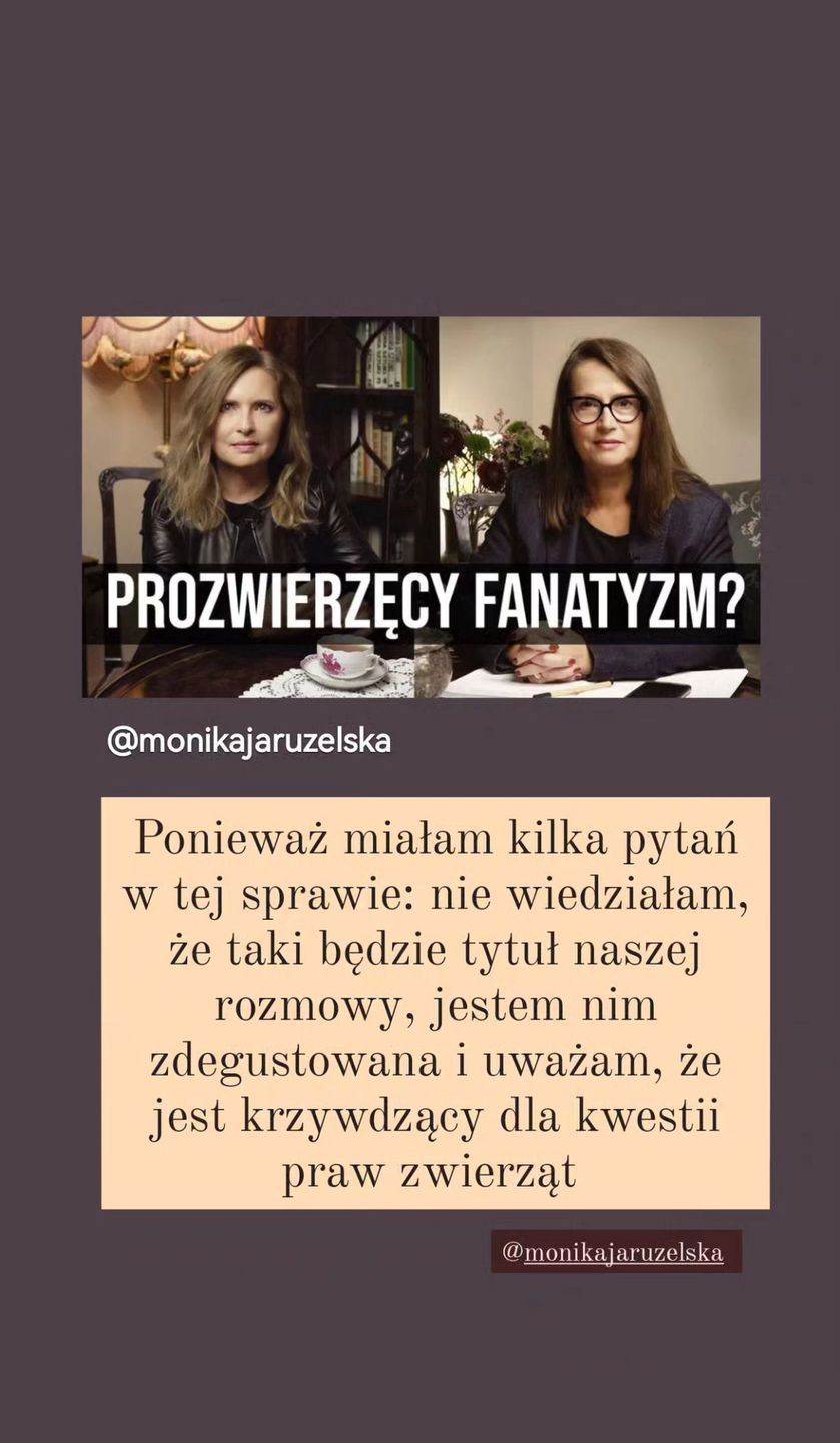 Agnieszka Gozdyra oburzona tytułem rozmowy z Moniką Jaruzelską