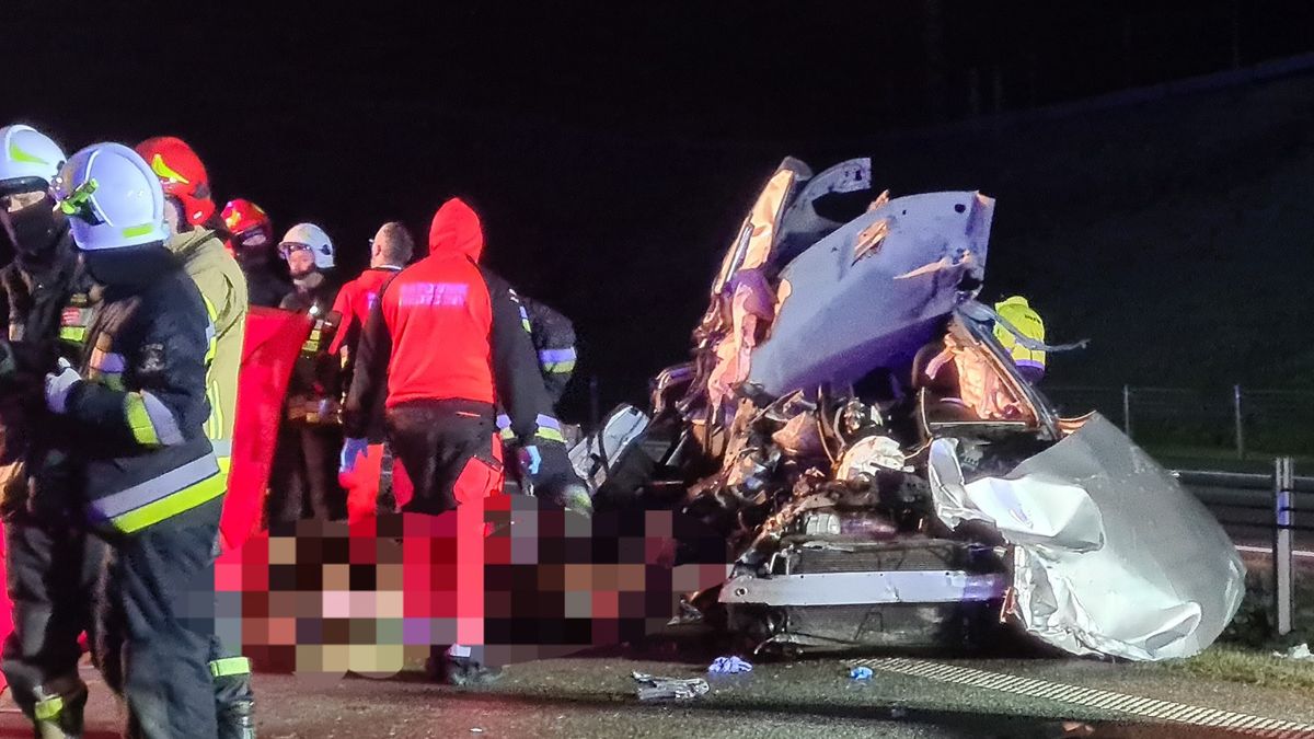 Makabryczny wypadek w Malankowie obok Grudziądza.