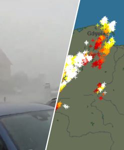 Zaczęło się. Ostrzeżenia IMGW się spełniły, są nagrania