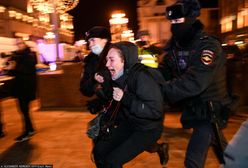 Antywojenne protesty w Rosji. Ponad tysiąc osób zatrzymano za demonstracje przeciwko inwazji na Ukrainę