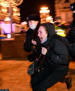 Antywojenne protesty w Rosji. Ponad tysiąc osób zatrzymano za demonstracje przeciwko inwazji na Ukrainę