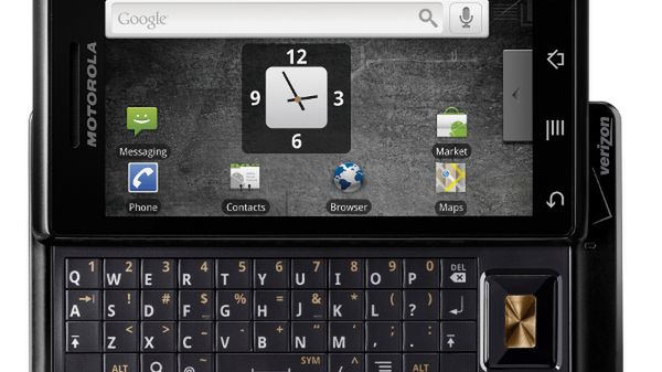 Skróty klawiszowe w Motoroli Droid 1