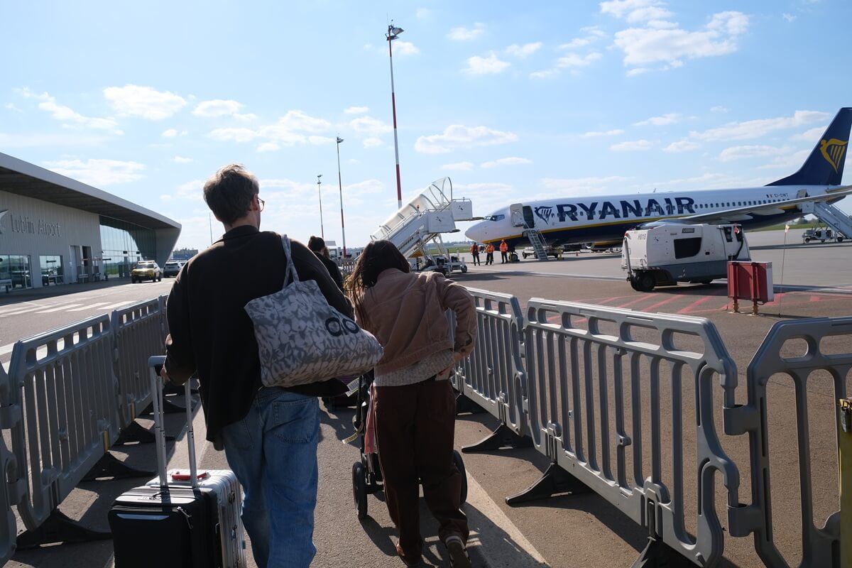 Samolot Ryanair z Lublina do Trapani