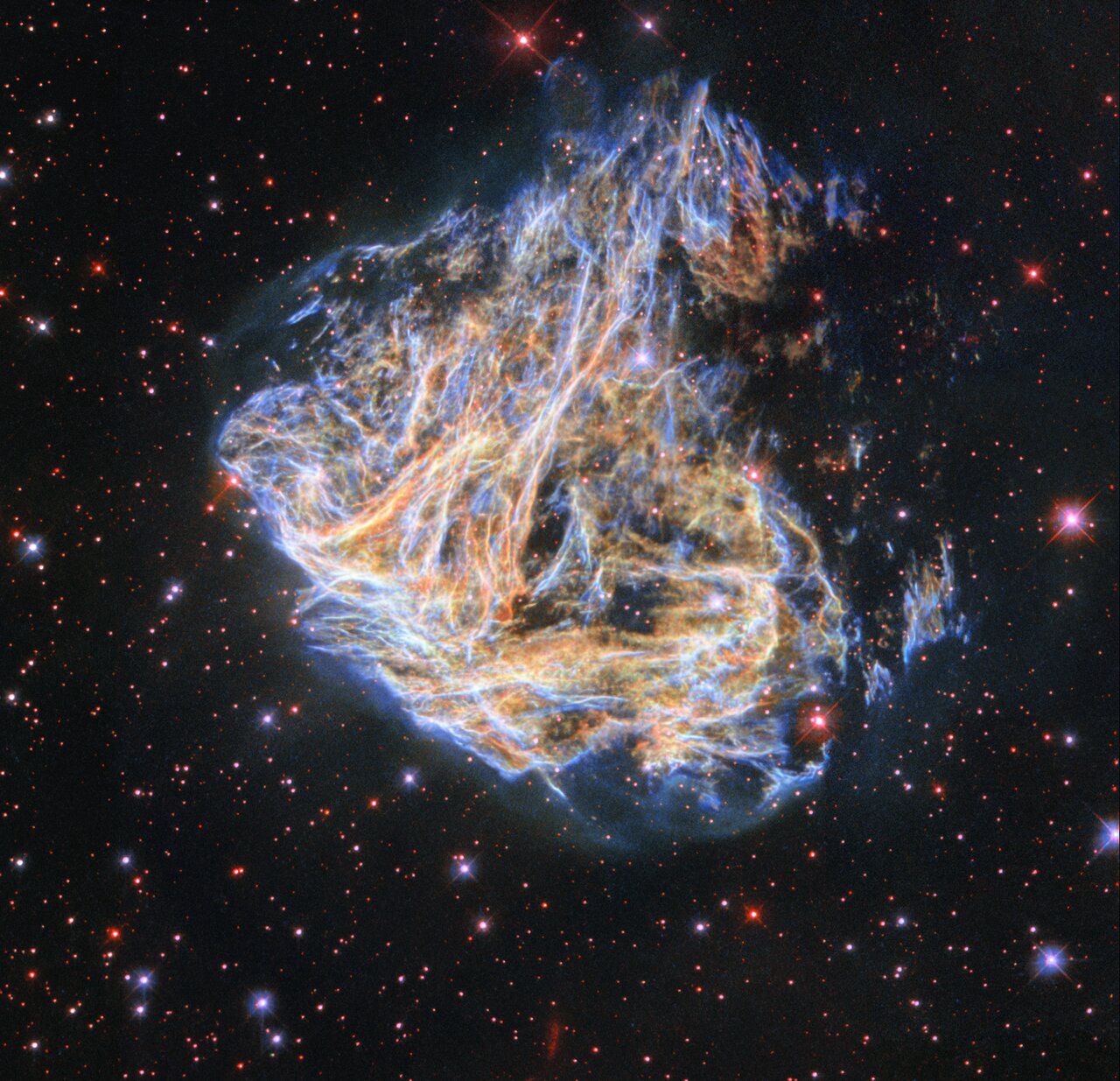 Teleskop Hubble pokazał "kosmiczne fajerwerki". Ten widok zapiera dech w piersi