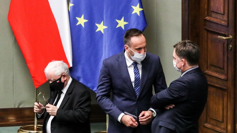 Jaroslaw Kaczynski, Zbigniew Ziobro, Janusz Kowalski