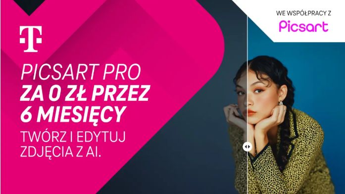 Picsart Pro za 0 zł na 6 miesięcy w Magenta Moments od T-Mobile!
