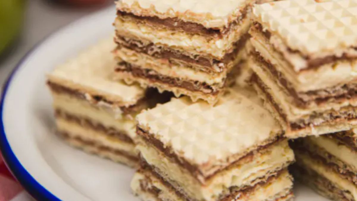 Chrupiące wafle jak z PRL