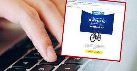 Ktoś podszywa się pod Decathlon. Tej ofercie trudno zaufać
