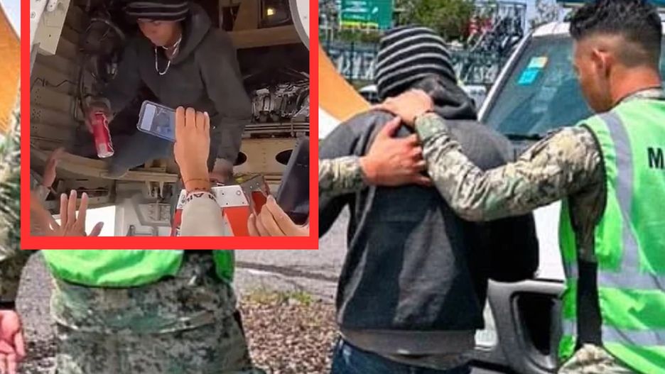 Nastolatek schował się w podwoziu samolotu