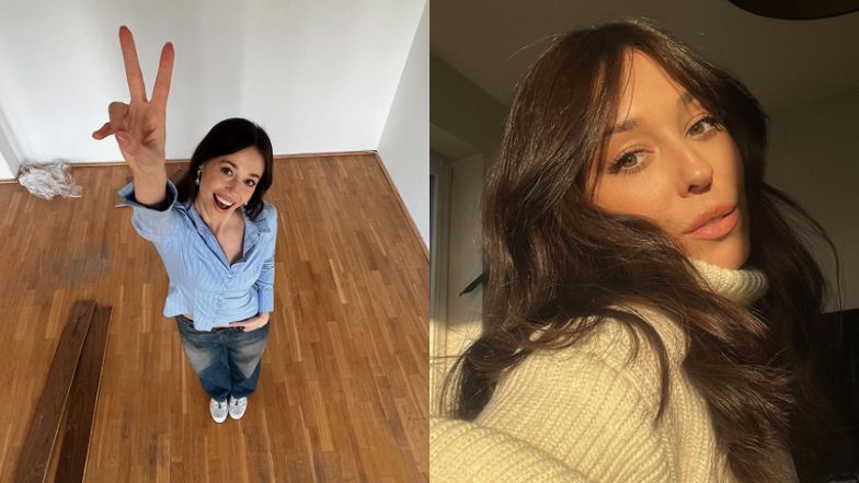 Izabella Krzan ogłasza rozpoczęcie remontu nowego mieszkania
