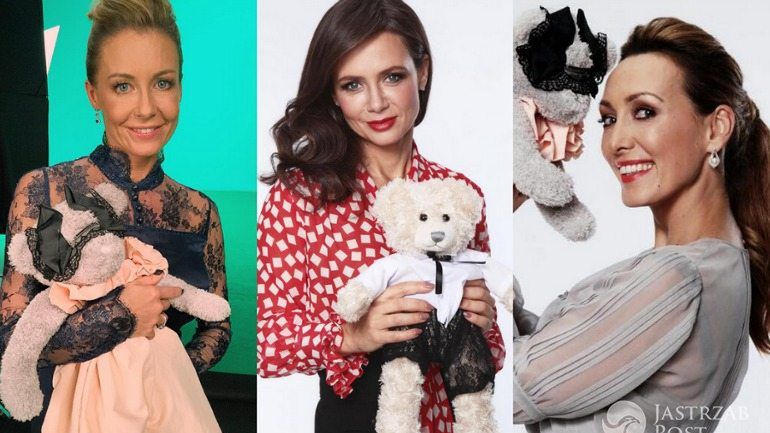 Gwiazdy pozują z misiami