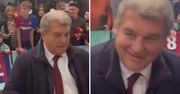 Laporta podszedł do kibiców Barcelony. Padło zaskakujące pytanie
