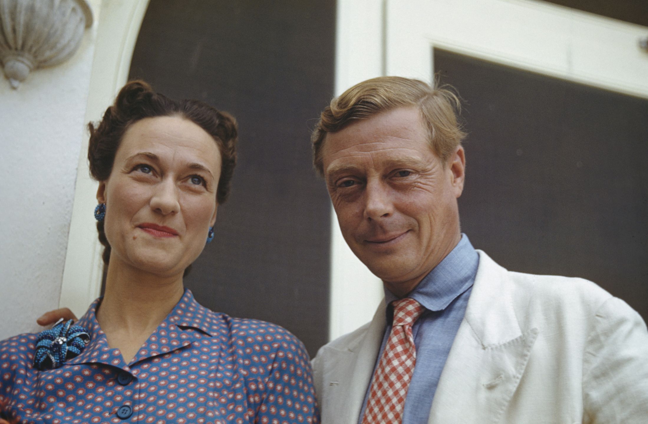 Król Edward VIII ze swoją ukochaną Wallis Simpson.