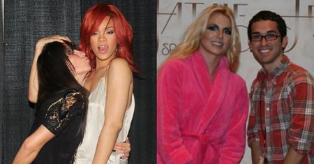 Rihanna i Britney pozują z fanami! (FOTO)