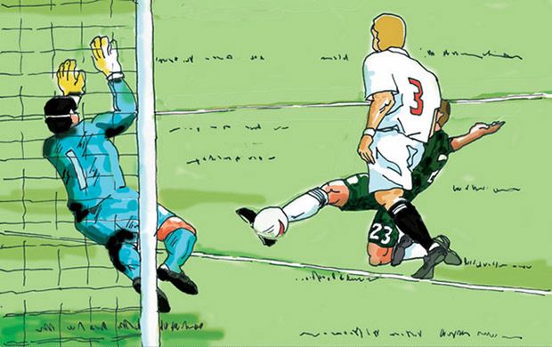 Komiksy zamiast zdjęć z meczu piłki nożnej? To możliwe w Anglii! 2