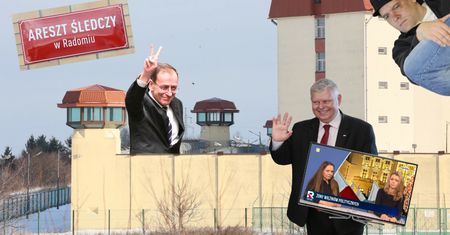 Marek Suski przyłapany na dostarczaniu Mariuszowi Kamińskiemu do celi... telewizora. O wszystkim opowiedział Tede. Nadążacie?