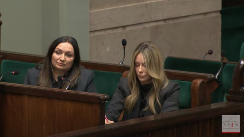 Małgorzata Rozenek pojawiła się w Sejmie
