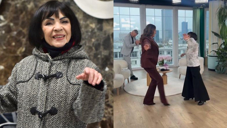 92-year-old Sława Przybylska in “DDTVN”. Suddenly she started dancing