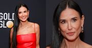 Odmieniona Demi Moore śle uśmiechy ze ścianki festiwalu filmowego w Toronto. Fani się niepokoją: "Jest piękna, ale powinna przystopować"