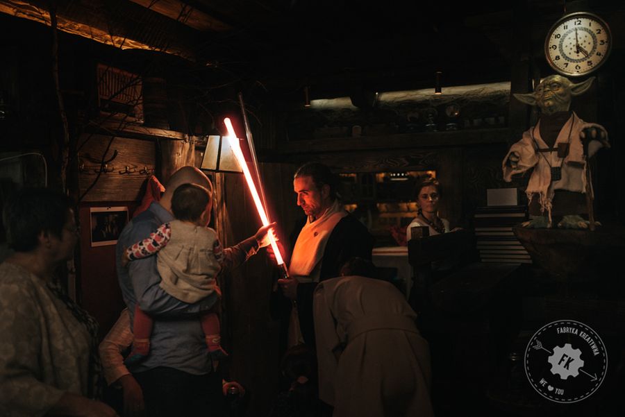 Dawno, dawno temu w odległej galaktyce... odbył się ślub - zdjęcia z ceremonii w klimacie Star Wars 35