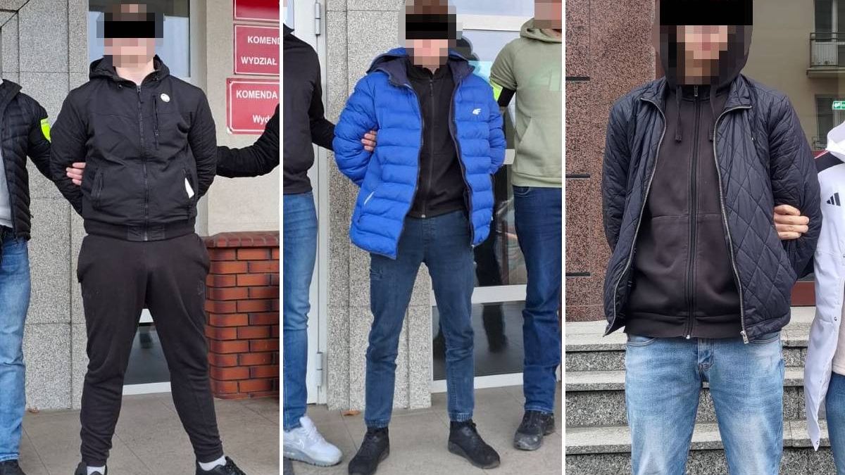 Zatrzymani za brutalny rozbój na domówce w Lublinie