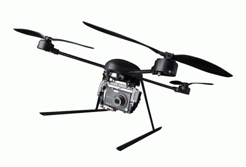 Coś dla podglądaczy - Draganflyer X4 UAV