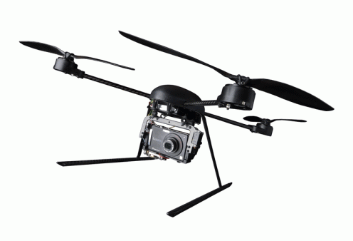 Coś dla podglądaczy - Draganflyer X4 UAV 1